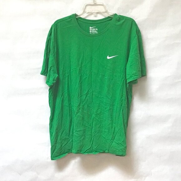 Nike Green Workout Athletic T Shirt Tee - Picture 1 of 6